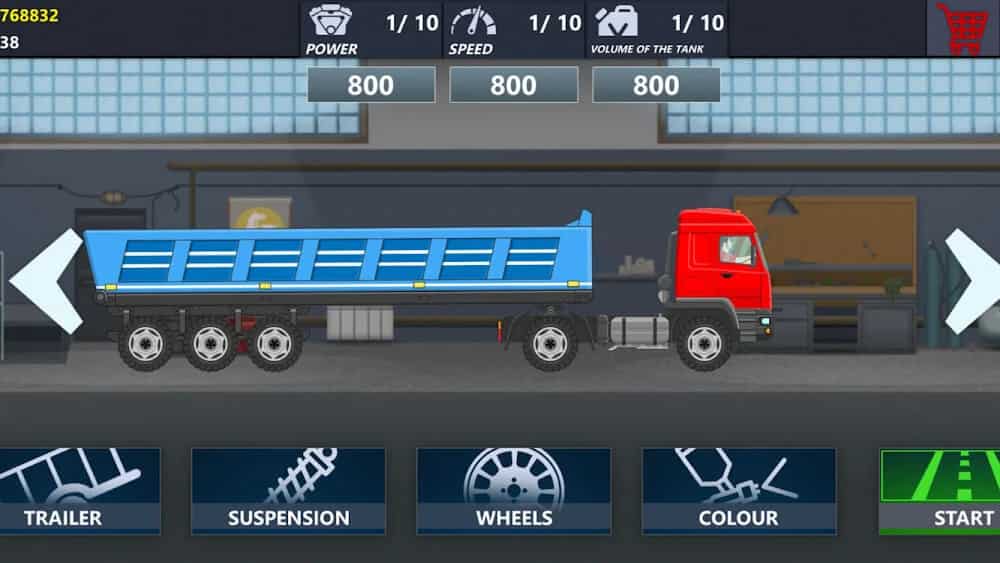 Trucker Real Wheels mod