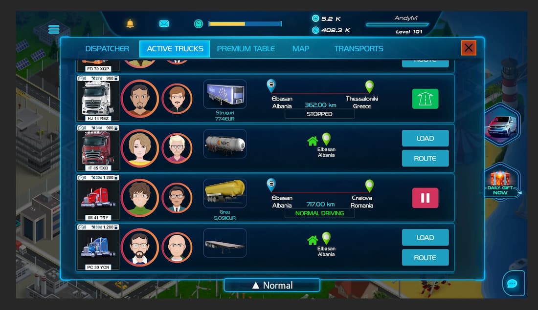 hack Virtual Truck Manager 2 Tycoon