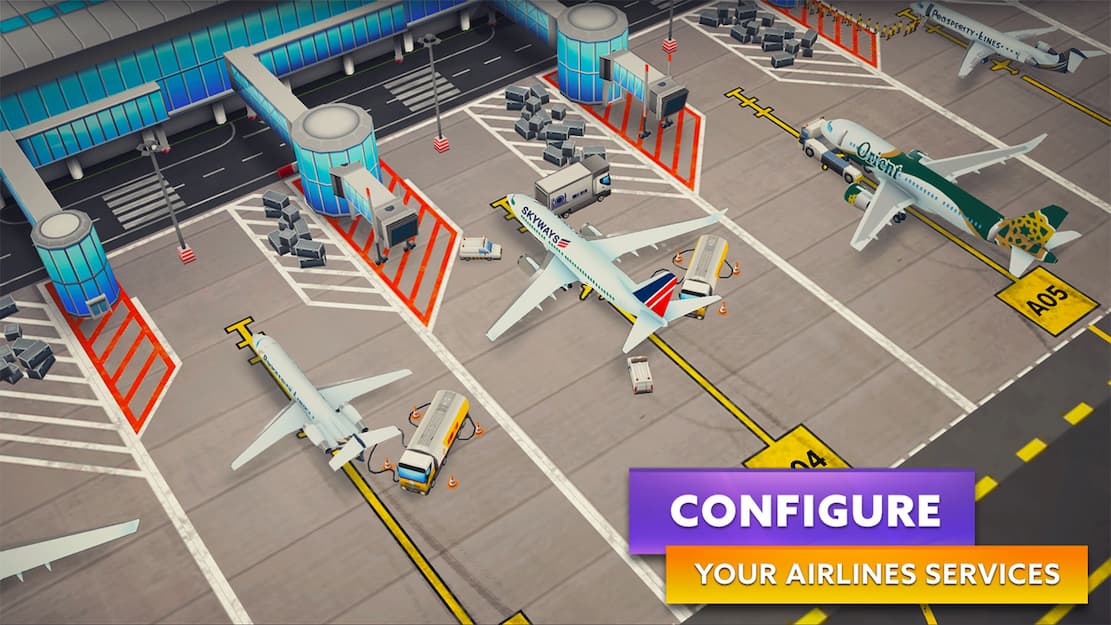 tải mod Airport Simulator Tycoon